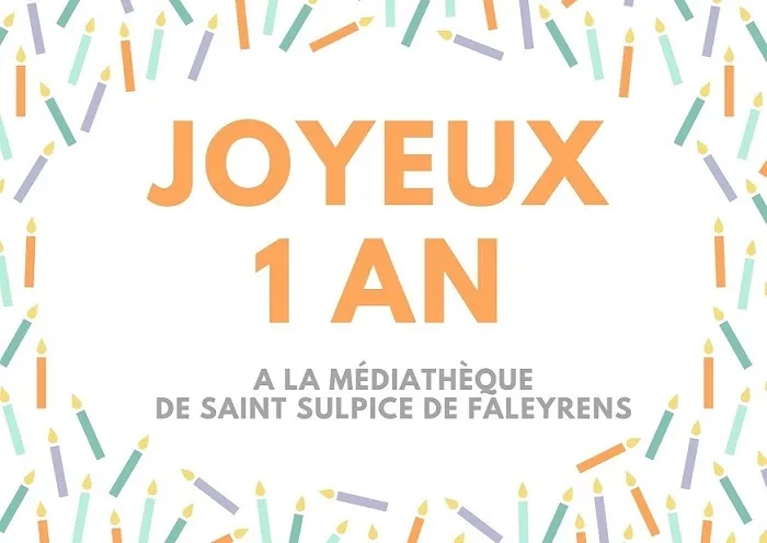 1 an de la médiathèque !
